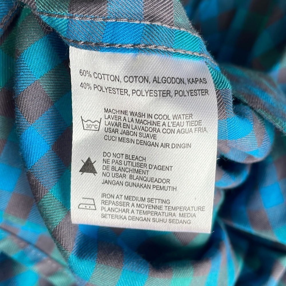 International Report Checked Button Down Shirt - image 4